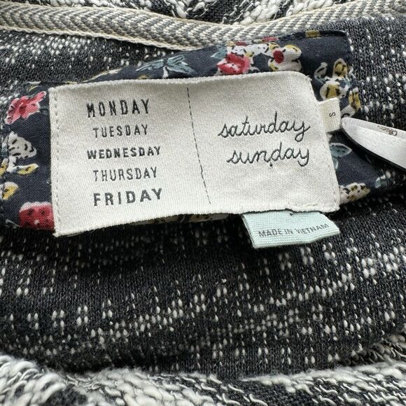 Anthropologie SATURDAY SUNDAY Women's Sz Small SIDEWINDER Jacket Lagenlook Boho - Picture 2 of 12